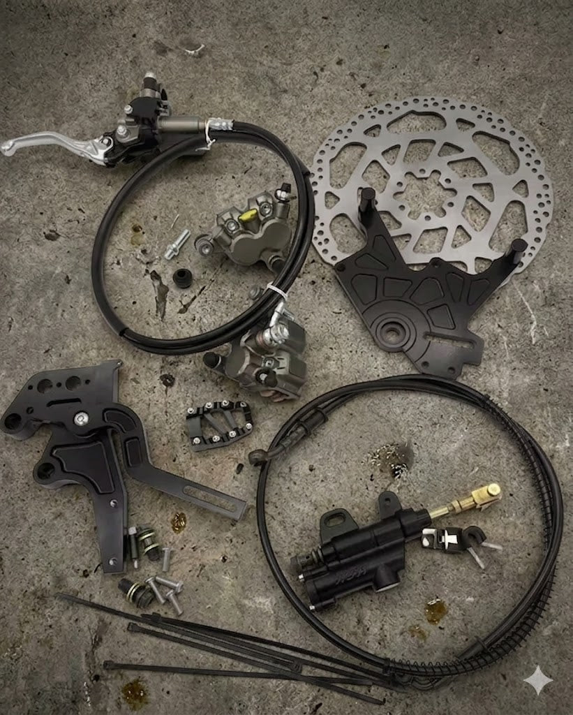 Surron / E Ride Pro Dual Caliper Brake Setup (PRE-ORDER)